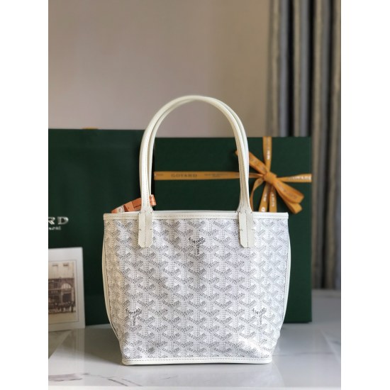 20240320 p780 [Goyard Goya] Upgraded double-sided mini tote, after multiple studies and improvements, continuously improving the fabric and leather, and exclusive customization in all aspects ™️ Only to continuously meet the high-quality requirements of c