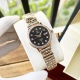 20240408 White shell 220, Gold shell 240, Steel strip+20, Ceramic strip+40. 【 New Style Classic Hot Sale 】 Omega Women's Watch Imported Quartz Movement Mineral Reinforced Glass 316L Precision Steel Case with Genuine Leather Strap Fashionable Design Elegan