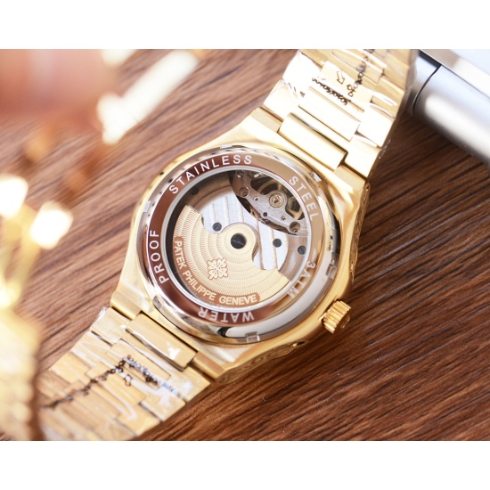 20240408 670 Gold and White Same Price Men's Favorite Hollow out Watch ⌚ 【 Latest 】: Patek Philippe's Best Design Exclusive First Release 【 Type 】: Boutique Men's Watch 【 Strap 】: 316 Precision Steel Strap 【 Movement 】: High end Fully Automatic Mechanical