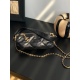 P1080 ✅ Chanel Black Gold Bowling Bag is on sale: This bowling bag is very retro and casual, low-key yet stylish ❣️ The hardware is all made of vintage gold, with a stronger retro feel. There is a long chain that can be worn diagonally or removed to insta