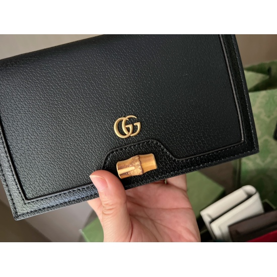 On March 3, 2023, 185 box size: 19 * 11cm recommended - chain bag - popular bamboo joint cowhide with good quality ✔✔ Search for GG woc