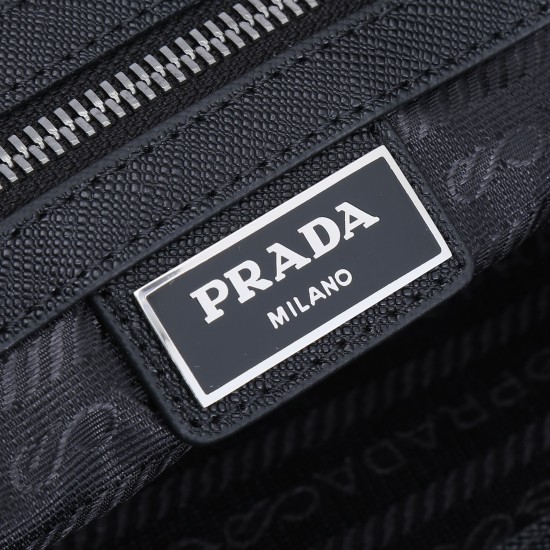 March 12, 2024 Batch 530 ✨ New product launch ✨ PR@DA2020 The latest nylon briefcase 2VE368 imported parachute nylon fabric+Saffiano leather classic triangular enamel logo. The latest lightweight and thin model is very delicate, with a considerable capaci