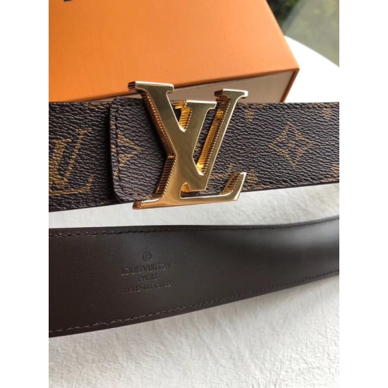 2023.12.14 Brand: LV/Louis Vuitton Size: 40mm Authentic Size Hardware Material: Premium pure steel buckle, vacuum electroplating, Authentic open plate with body Material: Natural calf leather paired with Louis Vuitton's unique design elements LV Pyramid F