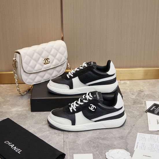 On November 5, 2023, Chanel Chanel -2023 counter top casual sports shoes This classic design; Various styles of electric embroidery on the upper; Big bottom but fashionable and sporty; Unusual influx of various color elements... Diversified mix and match 