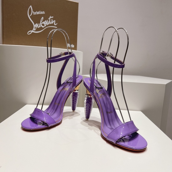 2024.01.17 P340 Christian Louboutin | 2024s Original Made Goods Heavy Industry CL New Liploss Series High Heel Sandals~ ❤ Leather upper: The new Liploss series features exquisite craftsmanship in its details, drawing inspiration from classic lip gloss and