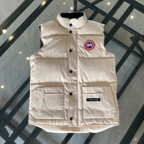 10.06 Detailed Size Contact Customer Service Couple's Vest Canada goose/Freestyle Crew Down Vest