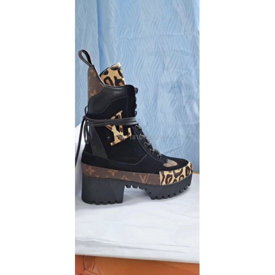 10.21 Louis Vuitton Louis Vuitton Thick Bottom Mid Tube Horsehair Women Size: 35-42 Please see the details