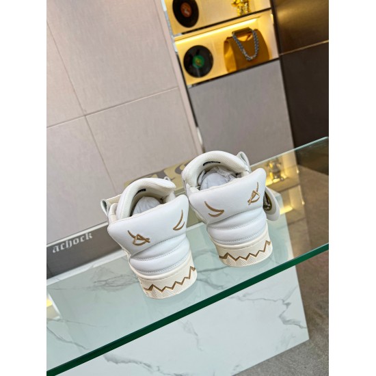 2023.04.26 Little Devil Tail Bread Shoes, Puff Shoes, Casual Couples, Sports Skateboarding Shoes