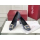 2023.04.26 Classic square buckle patent leather horseshoe heel shoe series